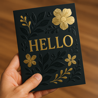 Foil + Spot UV Greeting Cards — boutique retail look Niagara Stands Out
