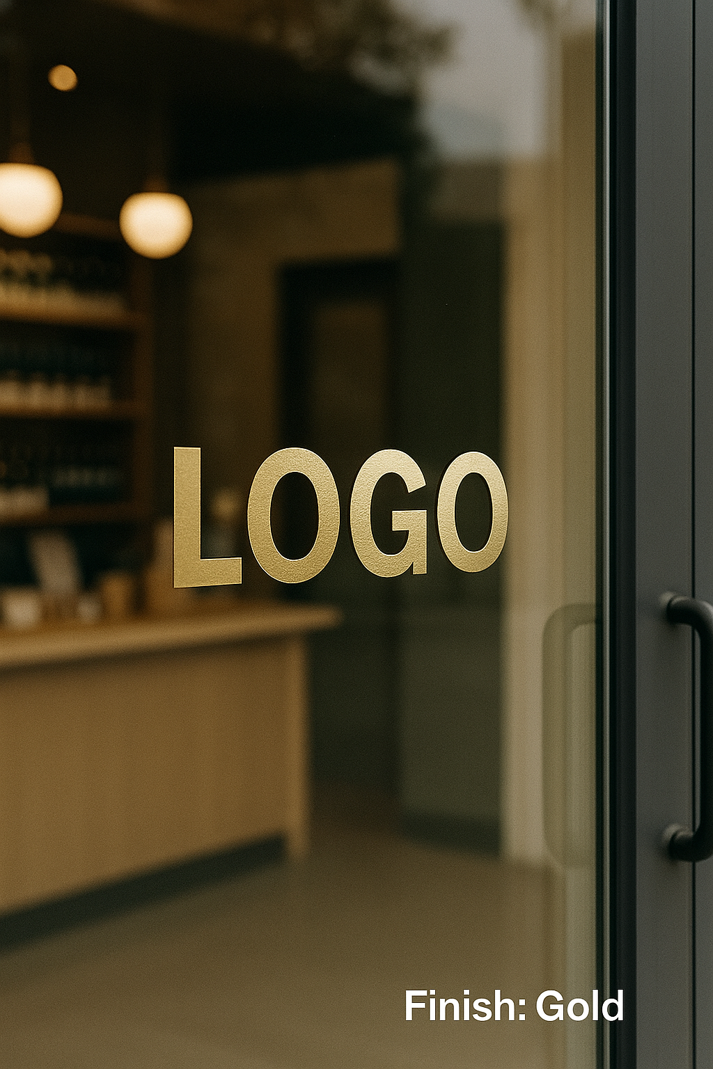 Custom Metallic Decals — Upload Your Design (Gold, Silver - Niagara Stands Out