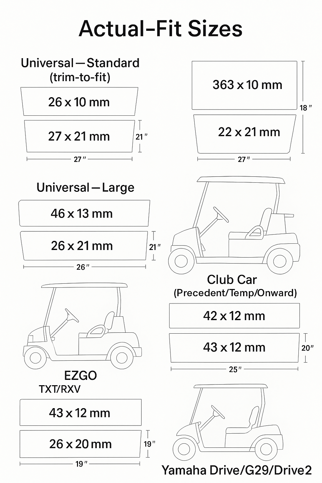 Custom Golf Cart Decal Kits - Professional Vinyl Graphics Canada Niagara Stands Out