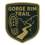 Niagara Gorge And Whirlpool Sticker Pack GorgeRimTrailEmblemSticker