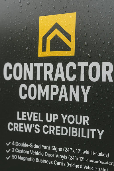 Contractor Branding Kit – Level Up Your Crew's Credibility in 24 Hours Niagara Stands Out