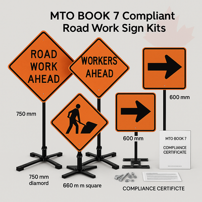 Temporary Road Work Sign Kits (MTO Book 7) — Same-Day Niagara Niagara Stands Out