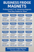 Custom Business Fridge Magnets 5×6 Canada - Professional Marketing That Sticks Around Niagara Stands Out