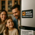 Magnetic Business Cards Canada - Professional Networking Cards - Fridge Marketing That Works