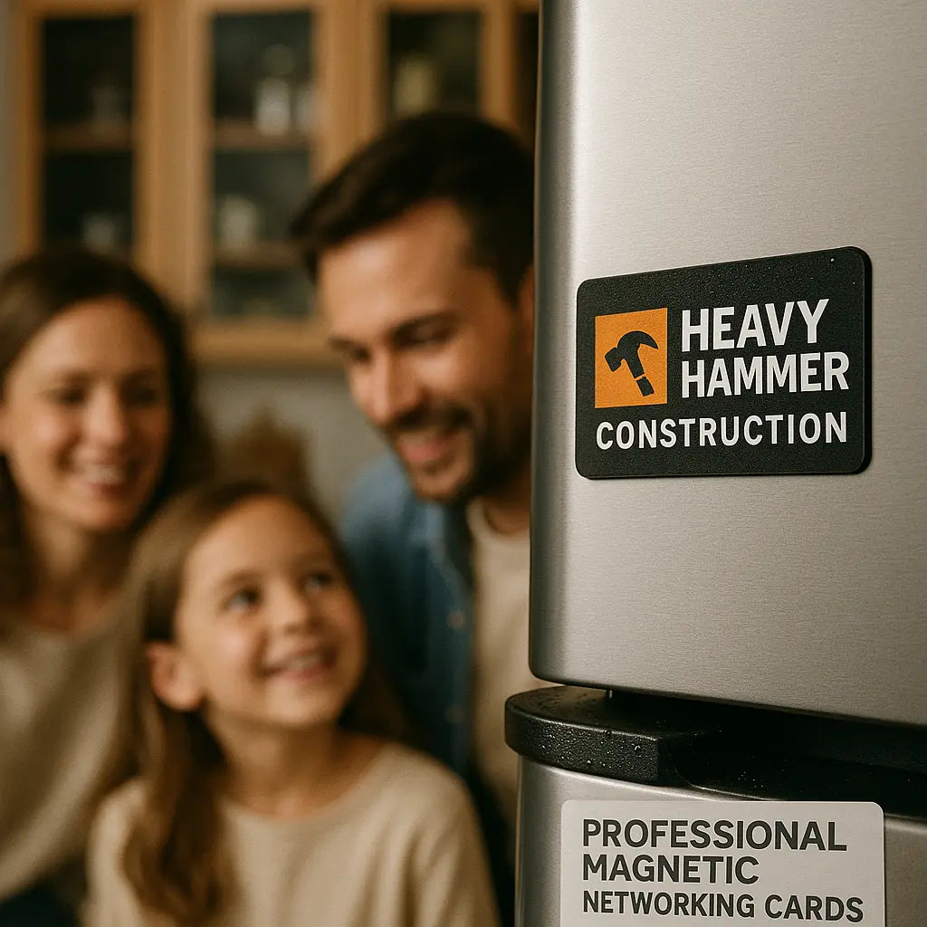 Magnetic Business Cards Canada - Professional Networking Cards - Fridge Marketing That Works Niagara Stands Out