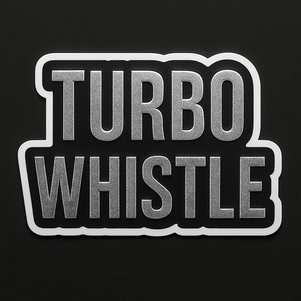 Metallic See Doo Turbo Whistle Decal on Jet Ski
