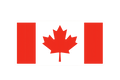 Canadian Flag Decal Pair — Left/Right Mirrored (Outdoor Vinyl) Niagara Stands Out