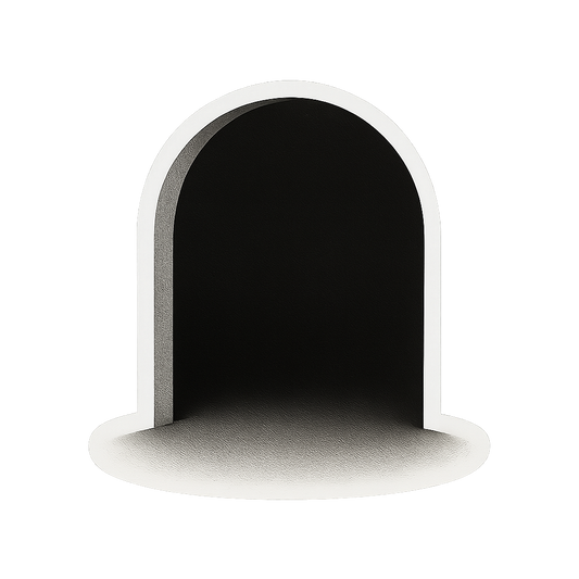 Mouse Hole Vinyl Sticker Design Orajet vinyl sticker (3 in | 5 in | 7.5 in) preview 1