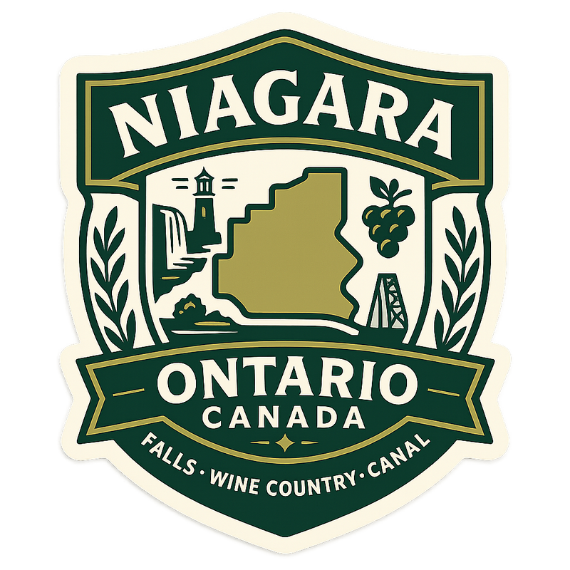 Niagara Region Outline Sticker Orajet vinyl sticker (3" | 4" | 5") preview 1