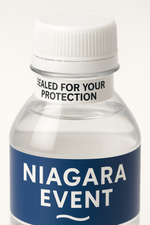 Waterproof Water Bottle Labels (Wraps) - Small Business Bundles Niagara Stands Out