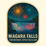 Niagara Falls Views — Sticker Pack (6 Designs) | Tourist NiagaraFallsFireworksDisplay