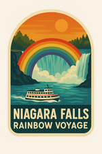Niagara Falls Views — Sticker Pack (6 Designs) | Tourist NiagaraFallsRainbowVoyageAdventure