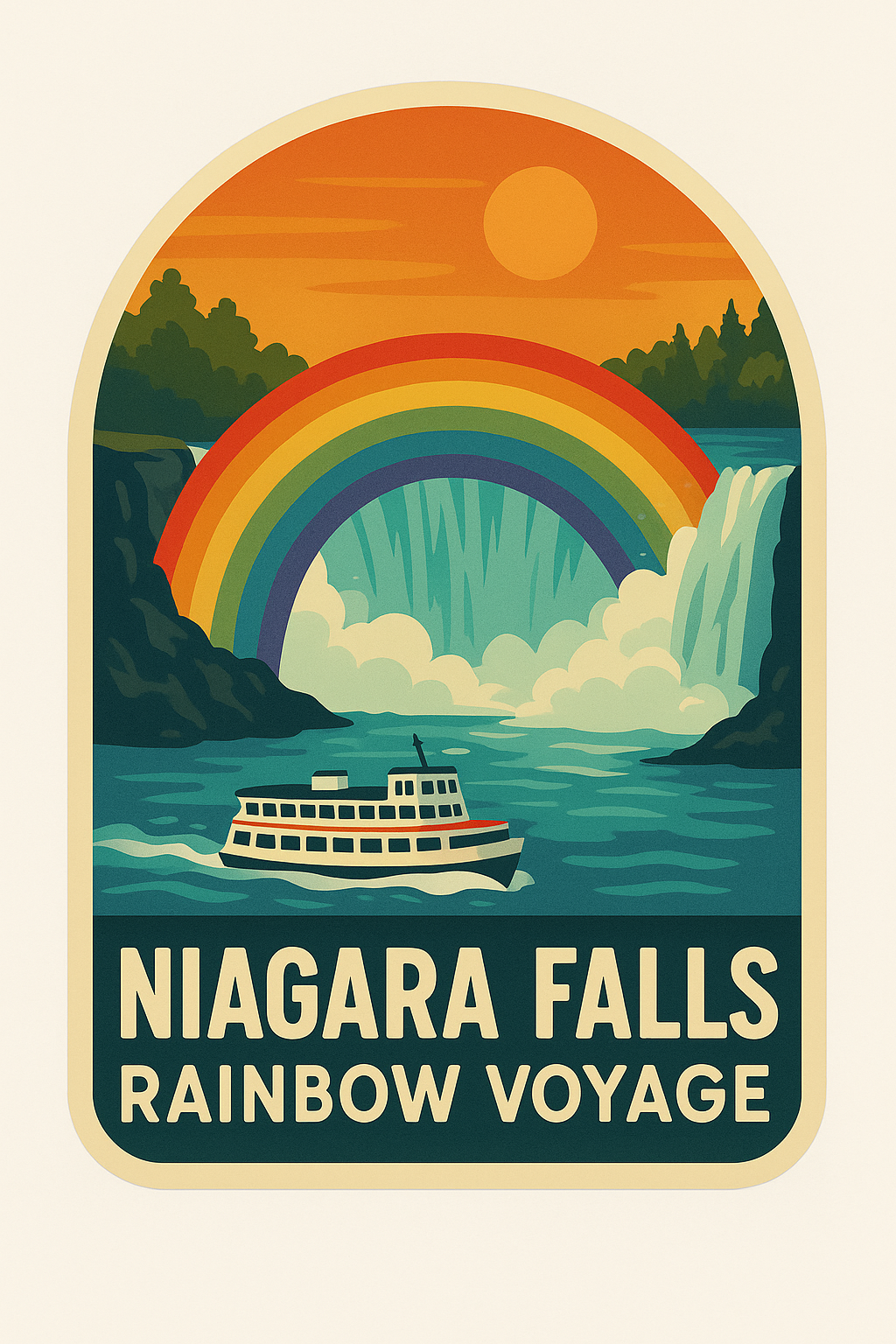 Niagara Falls Views — Sticker Pack