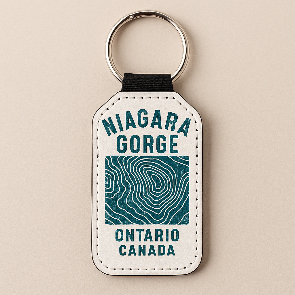 Niagara Falls Keychains — Custom Souvenirs & Local Gifts Niagara Gorge Souvenir Keychain