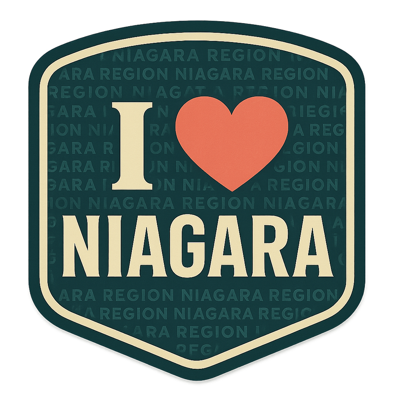 Niagara Region Pride — Sticker Pack (3 Designs) | Regiona Niagara Pride Sticker Design