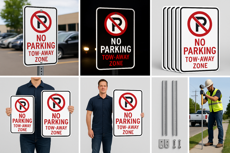 No Parking / Tow‑Away Zone Signs (Niagara) | Service Packages Niagara Stands Out