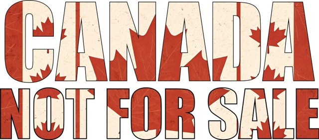 Not For Sale Canada Flag