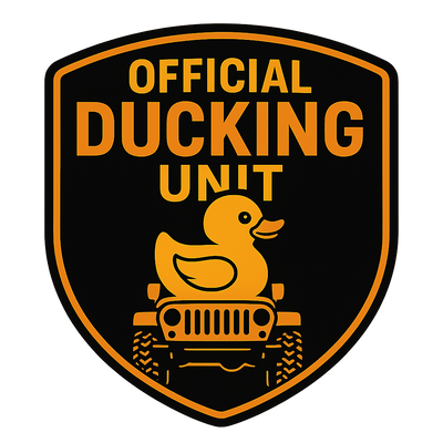 Official Ducking Unit — Small Vinyl Decal (Singles + Bundles) Niagara Stands Out