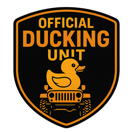 Official Ducking Unit — Small Vinyl Decal (Singles + Bundles) Niagara Stands Out