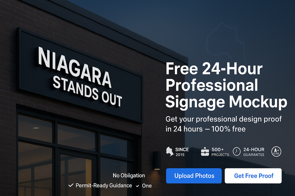Same-Day Free Proof in Niagara