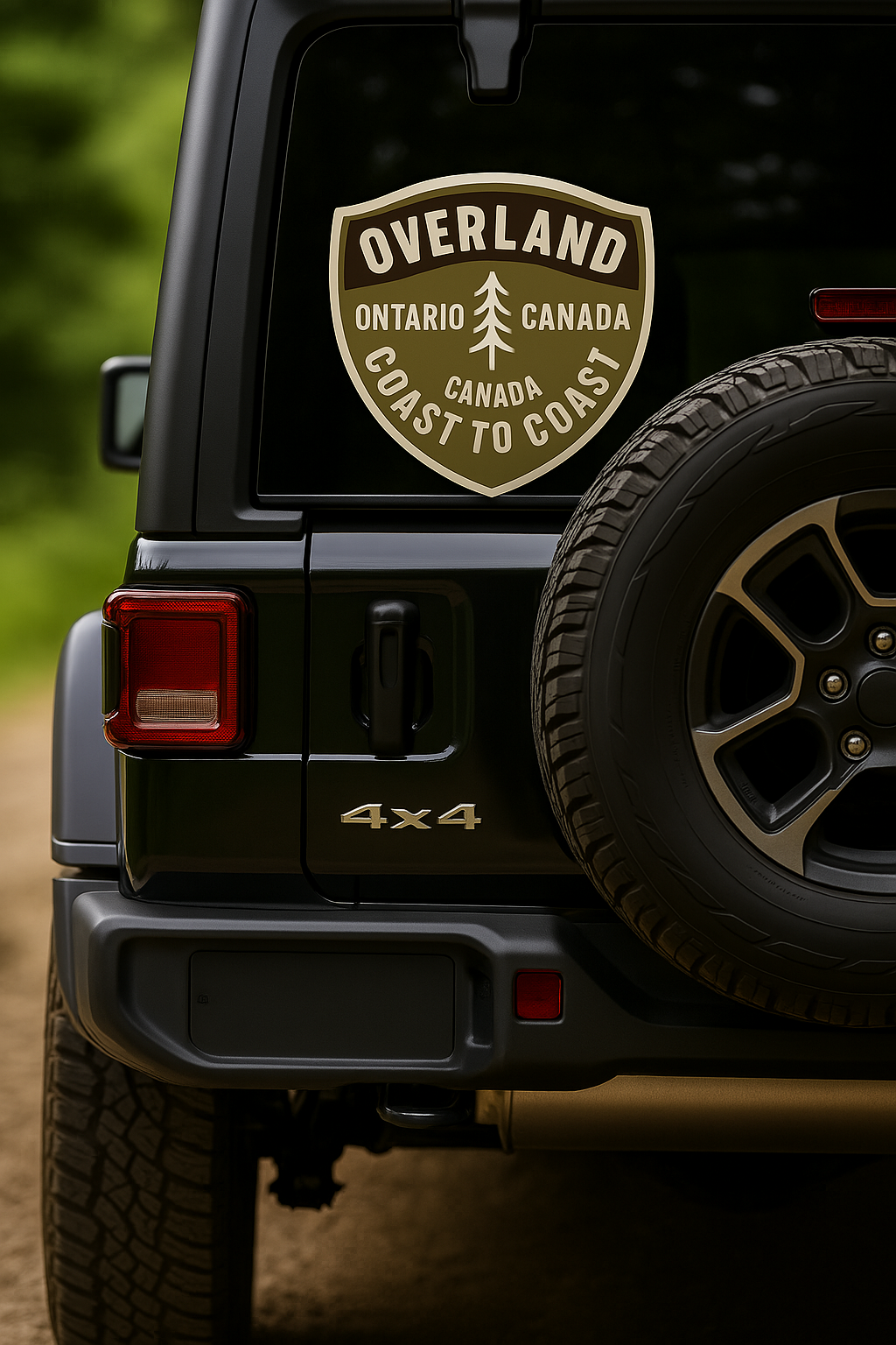 Overland Ontario - Premium Canadian Vinyl Decal