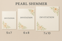 Premium Pearl Wedding Invitations Canada | Custom Pearlescent Event Cards Niagara Niagara Stands Out