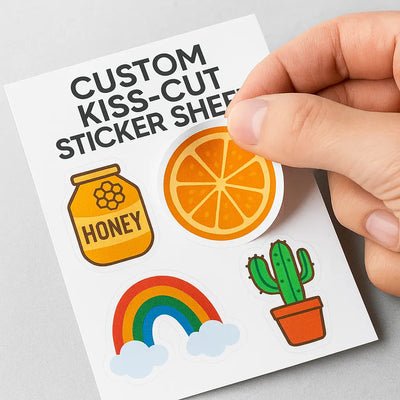 Custom Sticker Sheets | Kiss-Cut Vinyl | Multiple Designs Per Sheet Niagara Stands Out