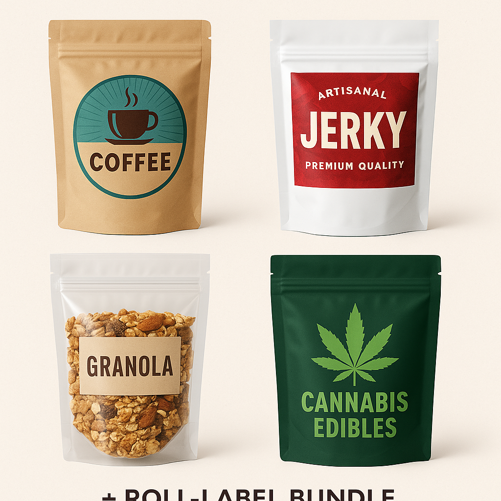 Stand-Up Pouches Niagara – Food-Safe, Small-Batch, 12-Day Turn Niagara Stands Out