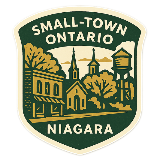 Small-Town Ontario (Niagara) Sticker Orajet vinyl sticker (3" | 4" | 5") preview 1