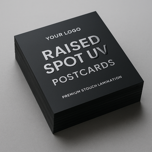 Premium Postcards Canada — Matte Lamination & Raised SPOT PremiumPostcardswithGlossedDetails