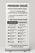 Retractable Banner 33×81 (Niagara) | 5-7 Days