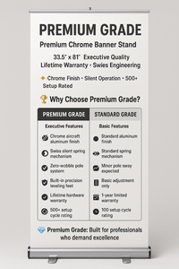 Retractable Banner 33×81 (Niagara) | 5-7 Days