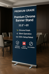 Retractable Banner 33×81 (Niagara) | 5-7 Days