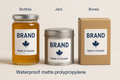 Custom 3x4 Labels Canada | Waterproof Color Product Stickers Matte PP Niagara Stands Out