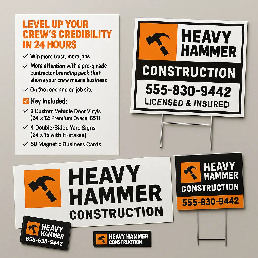 Magnetic Business Cards Canada - Professional Networking Cards - Fridge Marketing That Works Niagara Stands Out