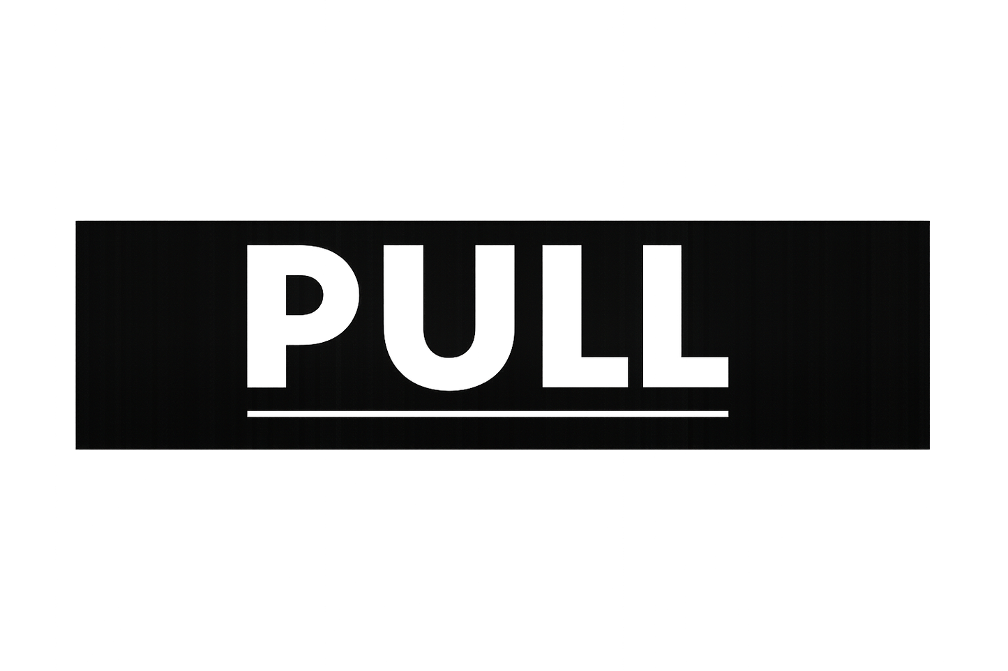 Door Upgrade Kit — Hours + Push/Pull Decals (Outside-Mount) Niagara Stands Out