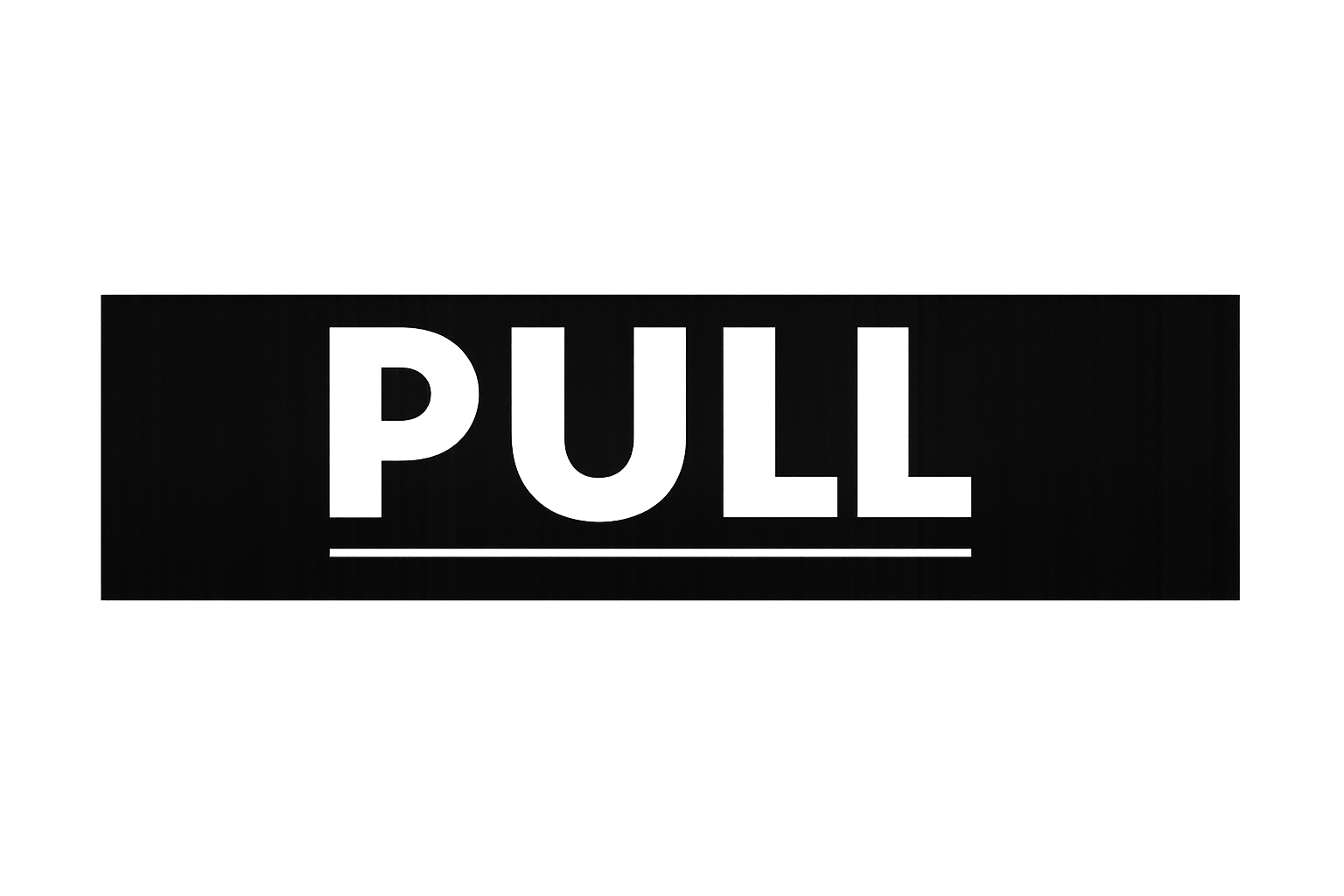 Door Upgrade Kit — Hours + Push/Pull Decals (Outside-Mount) Niagara Stands Out