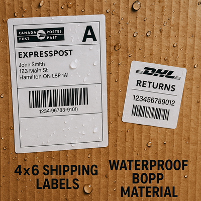 Square & Rectangle Product Labels (Matte/Gloss) – Canada