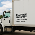 CVOR & Truck Numbers — Ontario & USDOT Door Decals Niagara Stands Out