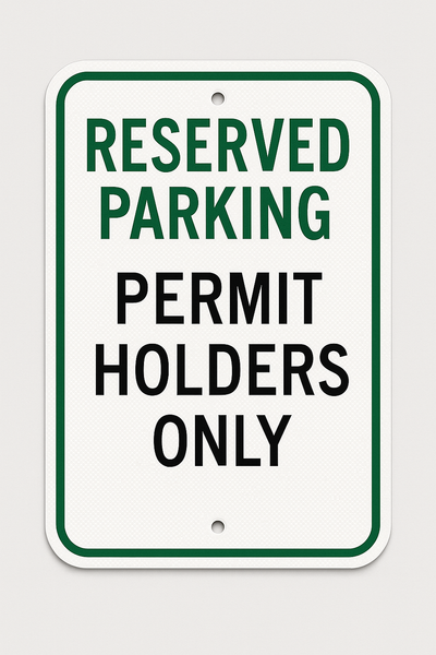 Reserved Parking — Permit Holders Only (Niagara) Niagara Stands Out