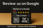 Square Google Review Sticker Review Us on Google Banner