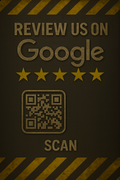 Google Review NFC Decal — Tap or Scan (Mechanic Shop Edition, Canada)