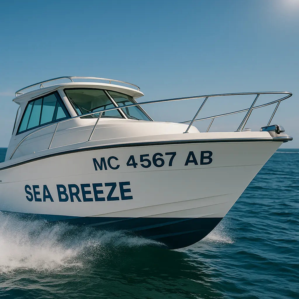 Boat HIN / Hull-ID Replacement Decals | Transport Canada Compliant Niagara Stands Out