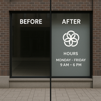 Free Proof Deposit — Storefront/Window Graphics (Niagara) Niagara Stands Out