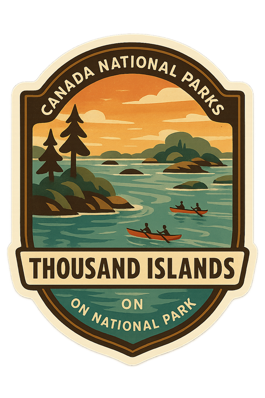 Thousand Islands Adventure Awaiting | Canada Travel Sticker - Product Image