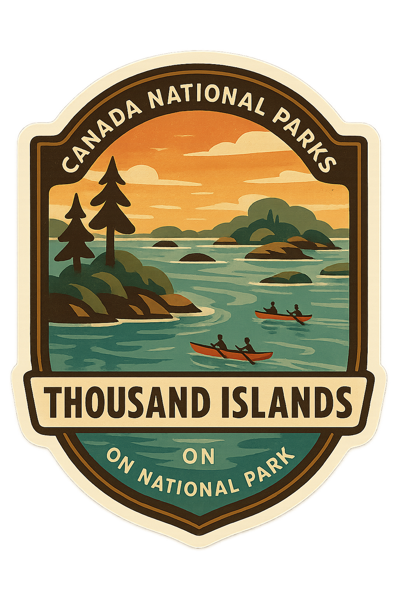 Thousand Islands Adventure Awaiting | Canada Travel Sticker - Product Image
