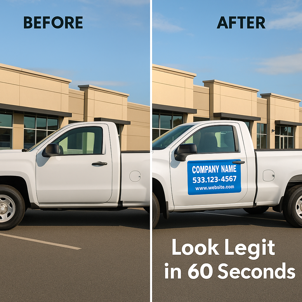 30-Mil Heavy Duty Car Magnets Custom Vehicle  | Same-day d