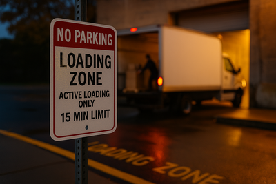 Loading Zone — No Parking (Niagara) Niagara Stands Out