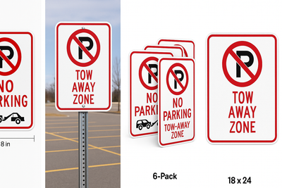 No Parking / Tow‑Away Zone Signs (Niagara) | Service Packages Niagara Stands Out