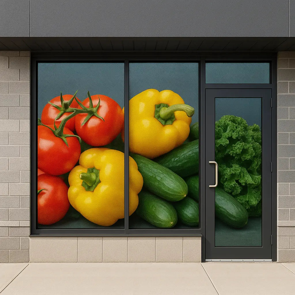 Window Graphics – Frosted / Perforated / Vinyl Niagara Stands Out